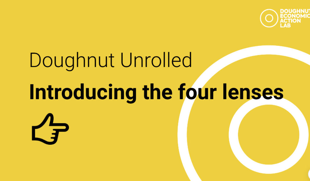 Doughnut Unrolled: Introducing the four lenses